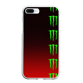 Чехол для iPhone 7Plus/8 Plus матовый с принтом MONSTER ENERGY (Z) в Екатеринбурге, Силикон | Область печати: задняя сторона чехла, без боковых панелей | black monster | bmx | claw | cybersport | energy | monster | monster energy | moto | motocross | race | sport | киберспорт | когти | монстер энерджи | монстр | мото | мотокросс | ралли | скейтбординг | спорт | т | энергия