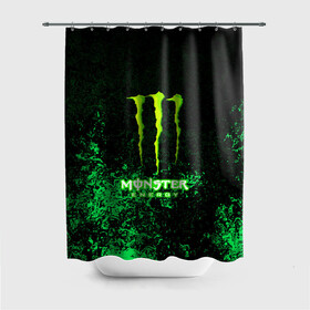 Штора 3D для ванной с принтом MONSTER ENERGY в Екатеринбурге, 100% полиэстер | плотность материала — 100 г/м2. Стандартный размер — 146 см х 180 см. По верхнему краю — пластиковые люверсы для креплений. В комплекте 10 пластиковых колец | amg | auto | bmw | honda | jdm | mercedes | nissan | porsche | racing | sport | subar | toyota | автомобил | автомобильные | киа | лексус | марка | машины | митсубиси | ниссан | порше | спорт | субару | тесла | тойота | хонда