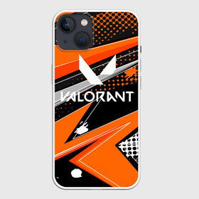 Чехол для iPhone 13 с принтом Valorant в Екатеринбурге,  |  | brimstone | coba | csgo | cypher | jett | phoenix | riot games | sage | valorant | viper | валарант | валорант | кс