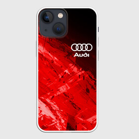 Чехол для iPhone 13 mini с принтом AUDI в Екатеринбурге,  |  | audi | auto | rs | sport | авто | автомобиль | автомобильные | ауди | бренд | марка | машины | спорт