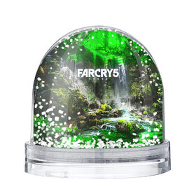 Снежный шар с принтом FARCRY5 в Екатеринбурге, Пластик | Изображение внутри шара печатается на глянцевой фотобумаге с двух сторон | far cry | farcry | game | ubisof | выживание | джунгли | игры | остров | фар край