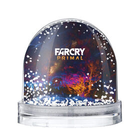 Снежный шар с принтом FARCRY:PRIMAL в Екатеринбурге, Пластик | Изображение внутри шара печатается на глянцевой фотобумаге с двух сторон | far cry | farcry | game | ubisof | выживание | джунгли | игры | остров | фар край