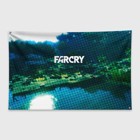 Флаг-баннер с принтом FARCRY в Екатеринбурге, 100% полиэстер | размер 67 х 109 см, плотность ткани — 95 г/м2; по краям флага есть четыре люверса для крепления | far cry | farcry | game | ubisof | выживание | джунгли | игры | остров | фар край