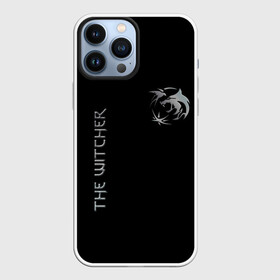 Чехол для iPhone 13 Pro Max с принтом The Witcher Silver в Екатеринбурге,  |  | the witcher | witcher | ведьмак | ведьмак дикая охота | волк | геральд | геральд из ривии | значки | золотой значок | лого | руны | сериал witcher | сериал ведьмак | символика из сериала | сойка