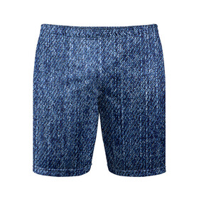 Мужские шорты спортивные с принтом Джинсовка | Текстура в Екатеринбурге,  |  | без рисунка | девочке | девушке | детская | джинсовая | джинсовка | джинсы | женская | женщине | искусство | мальчику | мужская | мужчине | парню | подарок | прикольная | ребёнку | синяя | текстуры