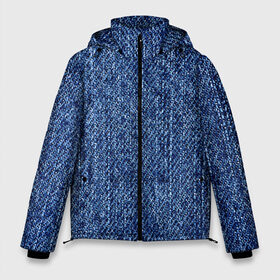 Мужская зимняя куртка 3D с принтом Джинсовка Текстура в Екатеринбурге, верх — 100% полиэстер; подкладка — 100% полиэстер; утеплитель — 100% полиэстер | длина ниже бедра, свободный силуэт Оверсайз. Есть воротник-стойка, отстегивающийся капюшон и ветрозащитная планка. 

Боковые карманы с листочкой на кнопках и внутренний карман на молнии. | без рисунка | девочке | девушке | детская | джинсовая | джинсовка | джинсы | женская | женщине | искусство | мальчику | мужская | мужчине | парню | подарок | прикольная | ребёнку | синяя | текстуры
