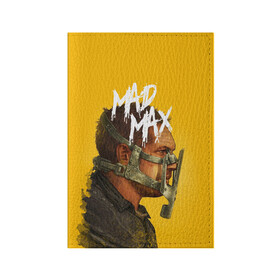 Обложка для паспорта матовая кожа с принтом Mad Max в Екатеринбурге, натуральная матовая кожа | размер 19,3 х 13,7 см; прозрачные пластиковые крепления | mad max | mad max fury road | безумный макс | мад макс | мед макс мэд макс