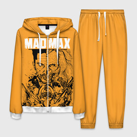 Мужской костюм 3D с принтом Mad Max в Екатеринбурге, 100% полиэстер | Манжеты и пояс оформлены тканевой резинкой, двухслойный капюшон со шнурком для регулировки, карманы спереди | Тематика изображения на принте: mad max | mad max fury road | безумный макс | мад макс | мед макс мэд макс