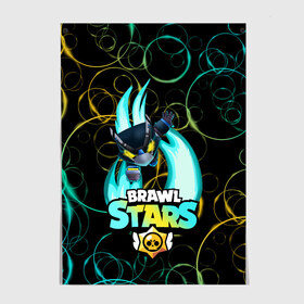 Постер с принтом BRAWL STARS MECHA CROW. в Екатеринбурге, 100% бумага
 | бумага, плотность 150 мг. Матовая, но за счет высокого коэффициента гладкости имеет небольшой блеск и дает на свету блики, но в отличии от глянцевой бумаги не покрыта лаком | 8 bit | brawl stars | crow | leon | leon shark | max | mecha | mecha crow | mr.p | sally leon | shark | sprout | tara | virus 8 bit | werewolf leon | акула | берли | бравл старс | ворон | макс | оборотень