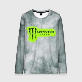 Мужской лонгслив 3D с принтом MONSTER ENERGY (Z) в Екатеринбурге, 100% полиэстер | длинные рукава, круглый вырез горловины, полуприлегающий силуэт | black monster | bmx | claw | cybersport | energy | monster | monster energy | moto | motocross | race | sport | киберспорт | когти | монстер энерджи | монстр | мото | мотокросс | ралли | скейтбординг | спорт | энергия