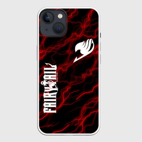 Чехол для iPhone 13 с принтом Helmet Fairy tail red lightning в Екатеринбурге,  |  | fairy tail | аниме | фейри теил | хвост феи