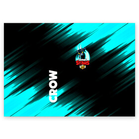Поздравительная открытка с принтом BRAWL STARS MECHA CROW. в Екатеринбурге, 100% бумага | плотность бумаги 280 г/м2, матовая, на обратной стороне линовка и место для марки
 | Тематика изображения на принте: 8 bit | brawl stars | crow | leon | leon shark | max | mecha | mecha crow | mr.p | sally leon | shark | sprout | tara | virus 8 bit | werewolf leon | акула | берли | бравл старс | ворон | макс | оборотень