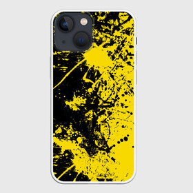 Чехол для iPhone 13 mini с принтом Ночное солнце в Екатеринбурге,  |  | kill bill | paint | paints | брызги | брызги краски | брызги красок | краска | краски | пятна краски | разводы | разводы краски | смешивание красок | фон | цвета