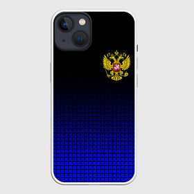 Чехол для iPhone 13 с принтом РОССИЯ в Екатеринбурге,  |  | eagle | flag | russia | герб россии | двухглавый орёл | орёл | рашка | россия | рф | триколор | флаг | флаг россии