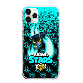 Чехол для iPhone 11 Pro матовый с принтом Brawl stars mecha crow в Екатеринбурге, Силикон |  | bibi | brawl stars | coach mike | leon | leon shark | mecha crow | mr.p | sally leon | sandy | sprout | unicorn | virus 8 bit | биби | бравл старс | вирус 8 бит | леон | оборотень | спроут | сэли леон