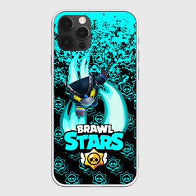 Чехол для iPhone 12 Pro с принтом Brawl stars mecha crow. в Екатеринбурге, силикон | область печати: задняя сторона чехла, без боковых панелей | bibi | brawl stars | coach mike | leon | leon shark | mecha crow | mr.p | sally leon | sandy | sprout | unicorn | virus 8 bit | биби | бравл старс | вирус 8 бит | леон | оборотень | спроут | сэли леон