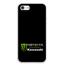 Чехол для iPhone 5/5S матовый с принтом MONSTER ENERGY KAWASAKI (Z) в Екатеринбурге, Силикон | Область печати: задняя сторона чехла, без боковых панелей | Тематика изображения на принте: bike | energy | kawasaki | monster | monster energy | moto | motocross | ninja | sport | zzr | кавасаки | кавасаки ниндзя | монстер энерджи | монстр | мото | мотокросс | ниндзя | спорт | энергия