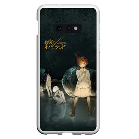 Чехол для Samsung S10E с принтом The Promised Neverland Logo в Екатеринбурге, Силикон | Область печати: задняя сторона чехла, без боковых панелей | anime | emma | mango | the promised neverland | yakusoku no neverland | аниме | манга | обещанная страна грёз | обещанный неверленд