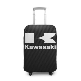 Чехол для чемодана 3D с принтом KAWASAKI (Z) в Екатеринбурге, 86% полиэфир, 14% спандекс | двустороннее нанесение принта, прорези для ручек и колес | bike | kawasaki | moto | motocycle | ninja | sportmotorcycle | zzr | кавасаки | кавасаки ниндзя | мото | мотоспорт | ниндзя