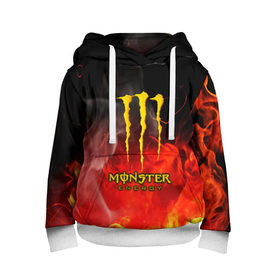 Детская толстовка 3D с принтом MONSTER ENERGY в Екатеринбурге, 100% полиэстер | двухслойный капюшон со шнурком для регулировки, мягкие манжеты на рукавах и по низу толстовки, спереди карман-кенгуру с мягким внутренним слоем | energy | honda | mercedes | monster energy | porsche | racing | sport | toyota | автомобил | автомобильные | марка | машины | митсубиси | монстр | монстр энерджи | порше | спорт | тесла | тойота | хонда