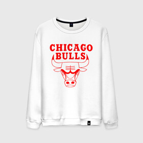 Мужской свитшот хлопок с принтом Chicago Bulls в Екатеринбурге, 100% хлопок |  | 23 | air jordan | bulls | chicago bulls | jordan | michael jordan | nba | paris saint germain | psg | red | sport | быки | джордан | майкл джордан | псж | спорт | чикаго буллс