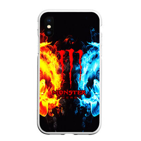 Чехол для iPhone XS Max матовый с принтом MONSTER ENERGY в Екатеринбурге, Силикон | Область печати: задняя сторона чехла, без боковых панелей | energy | honda | mercedes | monster energy | porsche | racing | sport | toyota | автомобил | автомобильные | марка | машины | митсубиси | монстр | монстр энерджи | порше | спорт | тесла | тойота | хонда