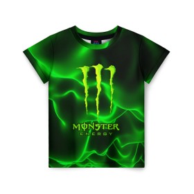 Детская футболка 3D с принтом MONSTER ENERGY в Екатеринбурге, 100% гипоаллергенный полиэфир | прямой крой, круглый вырез горловины, длина до линии бедер, чуть спущенное плечо, ткань немного тянется | energy | honda | mercedes | monster energy | porsche | racing | sport | toyota | автомобил | автомобильные | марка | машины | митсубиси | монстр | монстр энерджи | порше | спорт | тесла | тойота | хонда