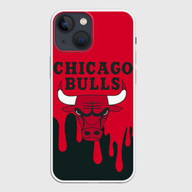 Чехол для iPhone 13 mini с принтом Chicago Bulls. в Екатеринбурге,  |  | 23 | air jordan | bulls | chicago bulls | jordan | michael jordan | nba | paris saint germain | psg | red | sport | быки | джордан | майкл джордан | псж | спорт | чикаго буллс