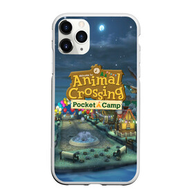 Чехол для iPhone 11 Pro матовый с принтом ANIMAL CROSSING в Екатеринбурге, Силикон |  | animal crossing:new horizons | game | nintendo | анимал кроссинг | животные | звери | игра | нинтендо | пересечение животных