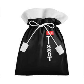 Подарочный 3D мешок с принтом Tissot в Екатеринбурге, 100% полиэстер | Размер: 29*39 см | Тематика изображения на принте: tissot | бренд | часы | шарль фелисьеном тиссо | швейцария | швейцарские часы