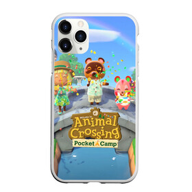 Чехол для iPhone 11 Pro Max матовый с принтом ANIMAL CROSSING в Екатеринбурге, Силикон |  | animal crossing:new horizons | game | nintendo | анимал кроссинг | животные | звери | игра | нинтендо | пересечение животных