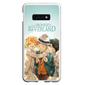 Чехол для Samsung S10E с принтом The Promised Neverland в Екатеринбурге, Силикон | Область печати: задняя сторона чехла, без боковых панелей | anime | emma | mango | the promised neverland | yakusoku no neverland | аниме | манга | обещанная страна грёз | обещанный неверленд