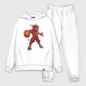 Мужской костюм хлопок OVERSIZE с принтом MICHAEL JORDAN в Екатеринбурге,  |  | chicago bulls | michael jordan | баскетбол | джордан | лучший | последний танец (the last dance) | сезон