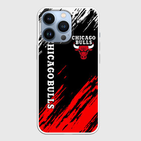 Чехол для iPhone 13 Pro с принтом CHICAGO BULLS в Екатеринбурге,  |  | Тематика изображения на принте: bulls | chicago | chicago bulls | nba | red bulls | usa | америка | быки | нба | сша | чикаго буллс