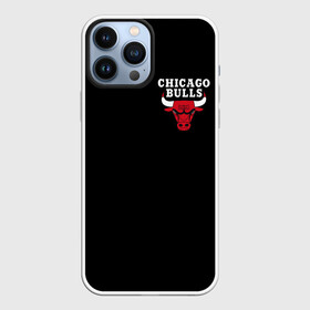 Чехол для iPhone 13 Pro Max с принтом CHICAGO BULLS   ЧИКАГО БУЛЛС ЛОГО НА КАРМАШКЕ в Екатеринбурге,  |  | Тематика изображения на принте: bulls | chicago | chicago bulls | nba | red bulls | usa | америка | быки | нба | сша | чикаго буллс