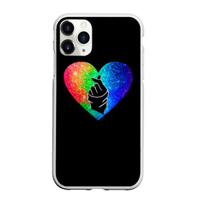 Чехол силиконовый для Apple iPhone 11 Pro матовый NEW с принтом Сердечко в Екатеринбурге, Силикон |  | bts | rm | бойбенд | бтс | ви | джонгук | корейское сердечко | любовь | музыка | сердце | сюги | чимин | чин