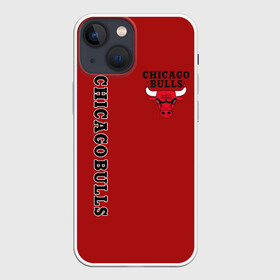 Чехол для iPhone 13 mini с принтом CHICAGO BULLS | ЧИКАГО БУЛЛС в Екатеринбурге,  |  | bulls | chicago | chicago bulls | nba | red bulls | usa | америка | быки | нба | сша | чикаго буллс