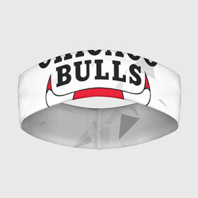 Повязка на голову 3D с принтом CHICAGO BULLS в Екатеринбурге,  |  | bulls | chicago | chicago bulls | nba | red bulls | usa | америка | быки | нба | сша | чикаго буллс