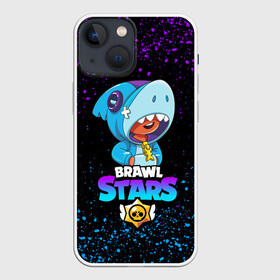 Чехол для iPhone 13 mini с принтом BRAWL STARS LEON SHARK в Екатеринбурге,  |  | bibi | brawl stars | coach mike | crow | gale | leon | leon shark | max | mecha crow | mortis | mr.p | phoenix | sally leon | sandy | spike | sprout | tara | unicorn | virus 8 bit | werewolf | ворон | оборотень