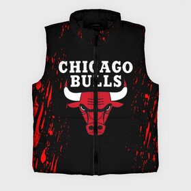 Мужской жилет утепленный 3D с принтом CHICAGO BULLS  ЧИКАГО БУЛЛС в Екатеринбурге,  |  | bulls | chicago | chicago bulls | nba | red bulls | usa | америка | быки | нба | сша | чикаго буллс