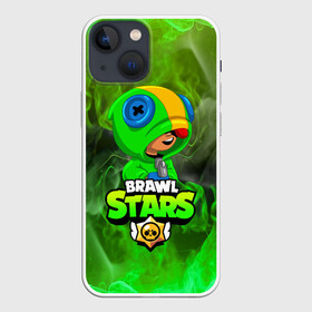 Чехол для iPhone 13 mini с принтом BRAWL STARS в Екатеринбурге,  |  | bibi | brawl stars | coach mike | crow | gale | leon | leon shark | max | mecha crow | mortis | mr.p | phoenix | sally leon | sandy | spike | sprout | tara | unicorn | virus 8 bit | werewolf | ворон | оборотень