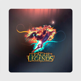 Магнит виниловый Квадрат с принтом league of legends в Екатеринбурге, полимерный материал с магнитным слоем | размер 9*9 см, закругленные углы | art | dota | dota 2 | fan | game | hero | league | league of legends | legends | lol | moba | mobile legend | riot game | герои | детские | дота | женские | игра | моба | мужские