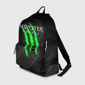 Рюкзак 3D с принтом MONSTER ENERGY (Z) в Екатеринбурге, 100% полиэстер | лямки с регулируемой длиной, сверху петелька, чтобы рюкзак можно было повесить на вешалку. Основное отделение закрывается на молнию, как и внешний карман. Внутри два дополнительных кармана, один из которых закрывается на молнию. По бокам два дополнительных кармашка | black monster | bmx | claw | cybersport | energy | monster | monster energy | moto | motocross | race | sport | киберспорт | когти | монстер энерджи | монстр | мото | мотокросс | ралли | скейтбординг | спорт | то | энергия