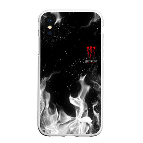 Чехол для iPhone XS Max матовый с принтом MONSTER ENERGY (+спина) (Z) в Екатеринбурге, Силикон | Область печати: задняя сторона чехла, без боковых панелей | black monster | bmx | claw | cybersport | energy | monster | monster energy | moto | motocross | race | sport | киберспорт | когти | монстер энерджи | монстр | мото | мотокросс | ралли | скейтбординг | спорт | то | энергия