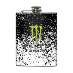 Фляга с принтом MONSTER ENERGY (Z) в Екатеринбурге, металлический корпус | емкость 0,22 л, размер 125 х 94 мм. Виниловая наклейка запечатывается полностью | black monster | bmx | claw | cybersport | energy | monster | monster energy | moto | motocross | race | sport | киберспорт | когти | монстер энерджи | монстр | мото | мотокросс | ралли | скейтбординг | спорт | то | энергия