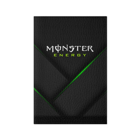 Обложка для паспорта матовая кожа с принтом MONSTER ENERGY (Z) в Екатеринбурге, натуральная матовая кожа | размер 19,3 х 13,7 см; прозрачные пластиковые крепления | black monster | bmx | claw | cybersport | energy | monster | monster energy | moto | motocross | race | sport | киберспорт | когти | монстер энерджи | монстр | мото | мотокросс | ралли | скейтбординг | спорт | энергия