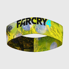Повязка на голову 3D с принтом FARCRY4 в Екатеринбурге,  |  | far cry | farcry | game | ubisof | выживание | джунгли | игры | остров | фар край