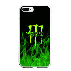 Чехол для iPhone 7Plus/8 Plus матовый с принтом MONSTER ENERGY в Екатеринбурге, Силикон | Область печати: задняя сторона чехла, без боковых панелей | energy | honda | mercedes | monster energy | porsche | racing | sport | toyota | автомобил | автомобильные | марка | машины | митсубиси | монстр | монстр энерджи | порше | спорт | тесла | тойота | хонда