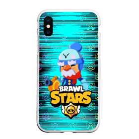 Чехол для iPhone XS Max матовый с принтом BRAWL STARS GALE. в Екатеринбурге, Силикон | Область печати: задняя сторона чехла, без боковых панелей | Тематика изображения на принте: 8 bit | brawl stars | crow | gale | leon | leon shark | max | mecha | mecha crow | mr.p | sally leon | shark | tara | virus 8 bit | werewolf leon | акула | берли | бравл старс | ворон | макс | оборотень