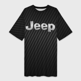 Платье-футболка 3D с принтом Jeep Carbone | Джип Карбон (Z) в Екатеринбурге,  |  | 4на4 | auto | baja | jeep | offroad | trofi | авто | автомобиль | ам | баха | бездорожье | внедорожник | джип | джипинг | джиппинг | машина | машины | оффроад | полный привод